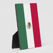 Mexicaanse vlag fotoplaat (Zijkant)