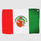 Mexicaanse vlag Golf Towel Golfhanddoek (Horizontaal)