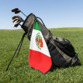 Mexicaanse vlag Golf Towel Golfhanddoek (Groen)
