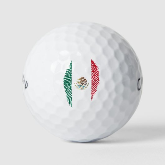 Mexicaanse vlag golfballen (Voorkant)
