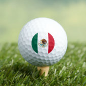 Mexicaanse vlag golfballen (Insitu Shirt)