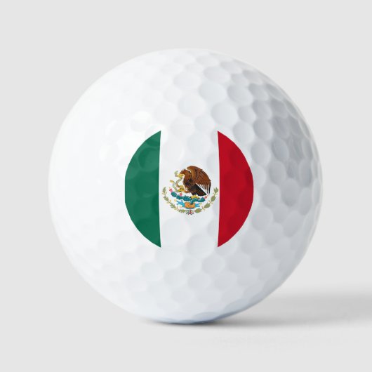 Mexicaanse vlag golfballen (Voorkant)