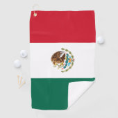 Mexicaanse vlag golfhanddoek (Insitu)