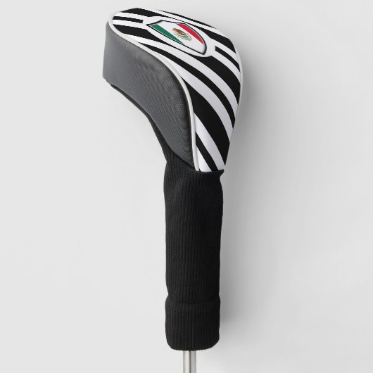 Mexicaanse vlag golfheadcover (Schuin)
