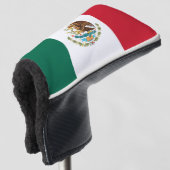 Mexicaanse vlag golfheadcover (3/4 voorkant)