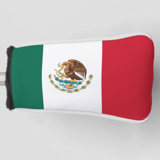 Mexicaanse vlag golfheadcover (Voorkant)
