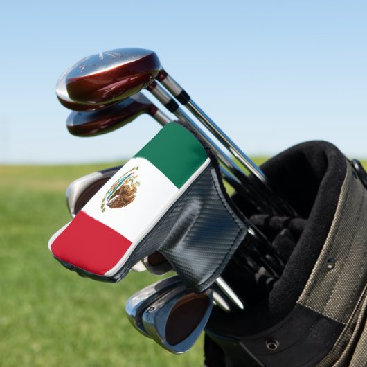 Mexicaanse vlag golfheadcover (Insitu)