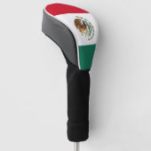 Mexicaanse vlag golfheadcover (Schuin)