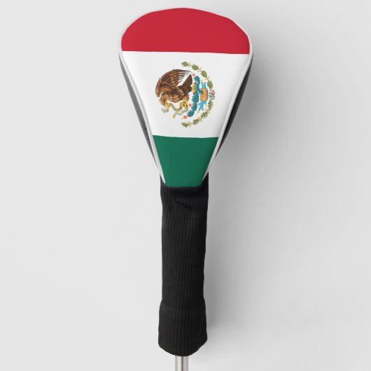 Mexicaanse vlag golfheadcover (Voorkant)