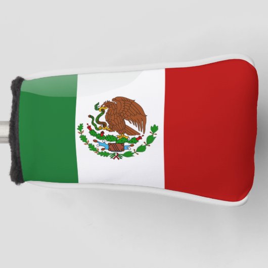 Mexicaanse vlag golfheadcover (Voorkant)