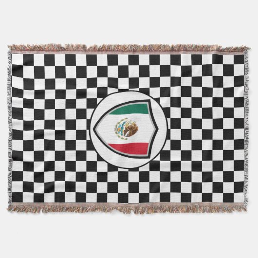 Mexicaanse vlag goot deken (Voorkant)