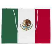 Mexicaanse vlag groot cadeauzakje (Achterkant)
