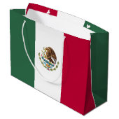 Mexicaanse vlag groot cadeauzakje (Achterkant Gekanteld)