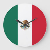 Mexicaanse vlag grote klok (Voorkant)