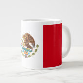 Mexicaanse vlag grote koffiekop (Voorkant rechts)