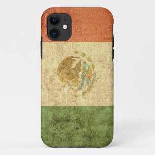 Mexicaanse vlag - Grunge iPhone 11 Hoesje