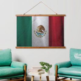 Mexicaanse vlag hangend wandkleed