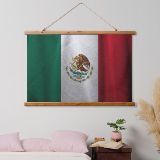 Mexicaanse vlag hangend wandkleed (Slaapkamer)
