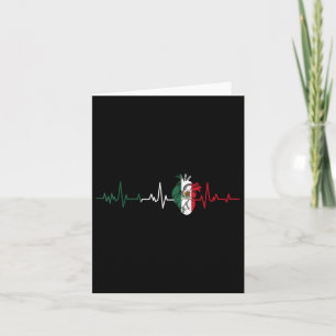 Mexicaanse vlag hartslag voor Mexicaanse trots Kaart
