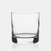 Mexicaanse vlag Heart gepersonaliseerd Drink Whisky Glas (Rechts)