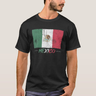 Mexicaanse vlag Hispanic Mexico Roots trots Mexico T-shirt
