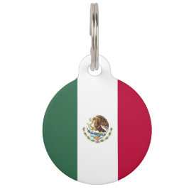 Mexicaanse vlag huisdierpenning