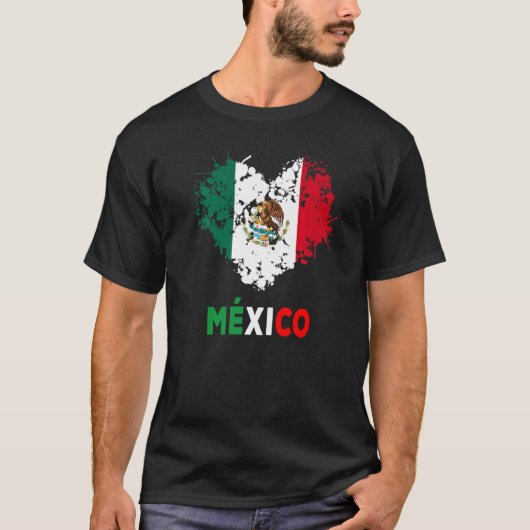 Mexicaanse vlag Idee De Mexico Para Mujeres & Mexi T-shirt (Voorkant)