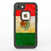 Mexicaanse vlag in Grunge (Achterkant)