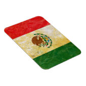Mexicaanse vlag in Grunge Magneet (Rechterzijde)