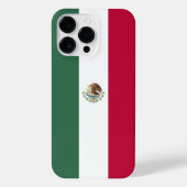 Mexicaanse vlag iPhone hoesje (Achterkant)