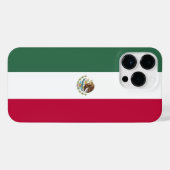 Mexicaanse vlag iPhone hoesje (Achterkant horizontaal)