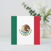 Mexicaanse vlag kaart (Staand voorkant)