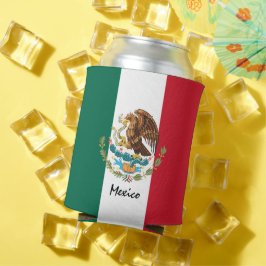 Mexicaanse vlag kan koeler, Mexico feest /sport Blikjeskoeler