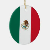 Mexicaanse vlag keramisch ornament (Rechts)