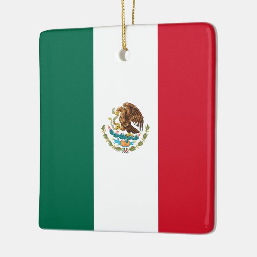 Mexicaanse vlag keramisch ornament (Links)