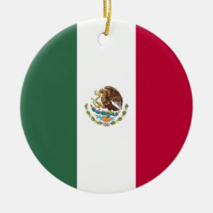 Mexicaanse vlag keramisch ornament