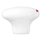 Mexicaanse vlag keramische knop (Zijkant)