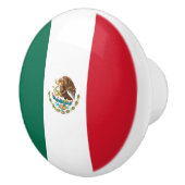 Mexicaanse vlag keramische knop (Rechts)