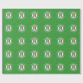 Mexicaanse Vlag Kerstengel Persoonlijk Cadeaupapier (Vlak)