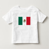 Mexicaanse vlag kinder shirts (Voorkant)
