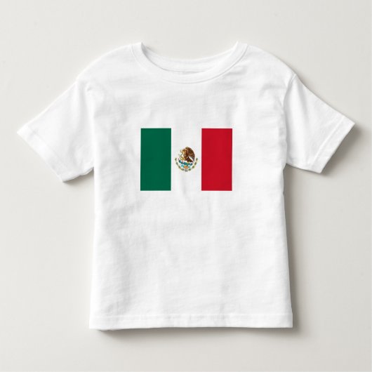 Mexicaanse vlag kinder shirts (Voorkant)