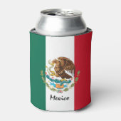 Mexicaanse vlag koelbox en Mexicaanse partij /spor Blikjeskoeler (Blikje Voorkant)