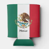 Mexicaanse vlag koelbox en Mexicaanse partij /spor Blikjeskoeler (Achterkant)
