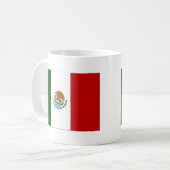 Mexicaanse vlag koffiemok (Voorkant links)