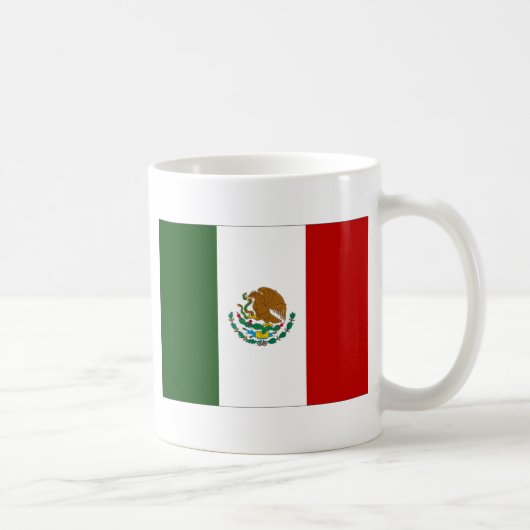 Mexicaanse vlag koffiemok (Rechts)