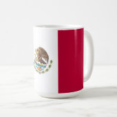 Mexicaanse vlag koffiemok (Voorkant rechts)