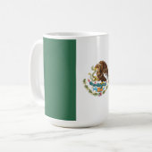 Mexicaanse vlag koffiemok (Voorkant links)