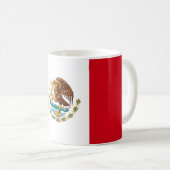 Mexicaanse vlag koffiemok (Voorkant rechts)