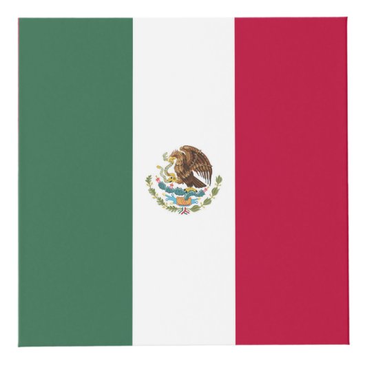 Mexicaanse vlag kubus (Voorkant)