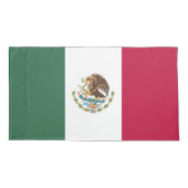 Mexicaanse vlag kussensloop (Achterkant)